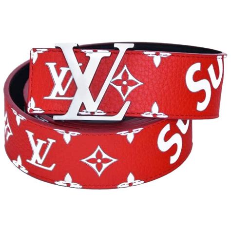 black louis vuitton x supreme belt|lv supreme sunglasses.